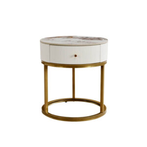 Cinnamon Stainless Side Table