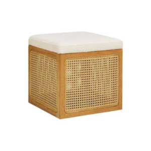 Rattan Ottoman
