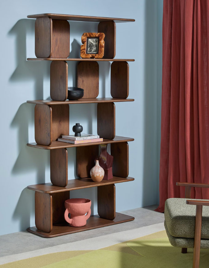 Aurelio Grid Bookshelf
