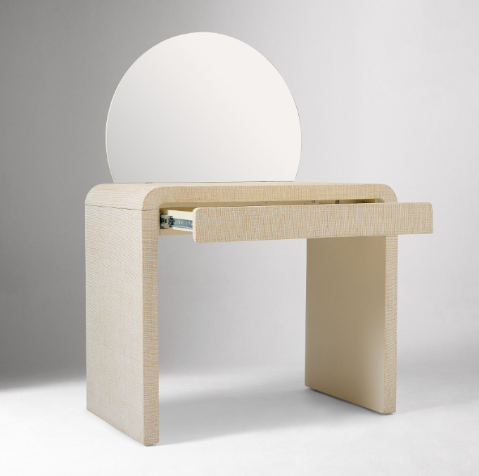 Aurora Linen Vanity Desk1