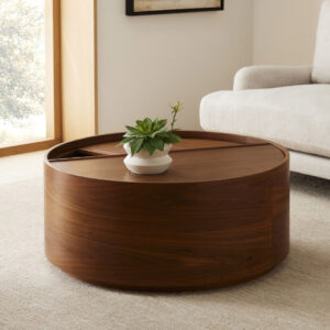 Coffee Table Rotondo Storage