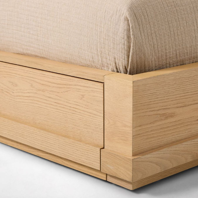Everton Storage Platform Bed - Gambar 10