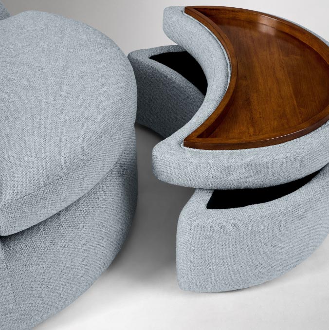 Lunara Lounger Chair - Gambar 3