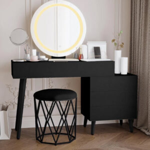 Meja Rias Anggun Hitam