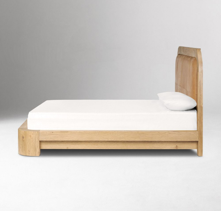 Monterra Leather Wood Bed3