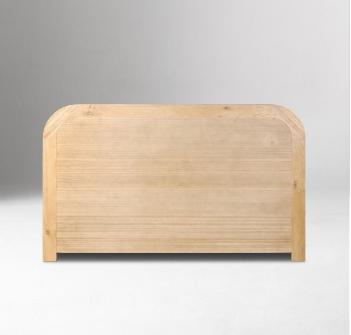 Monterra Leather Wood Bed - Gambar 5