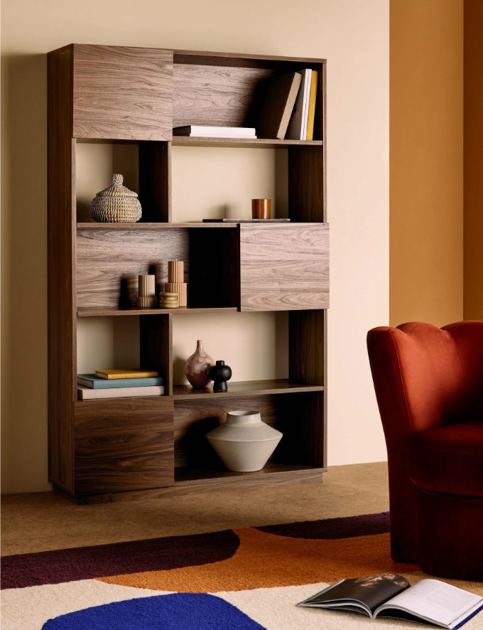 Nexus Grid Bookshelf