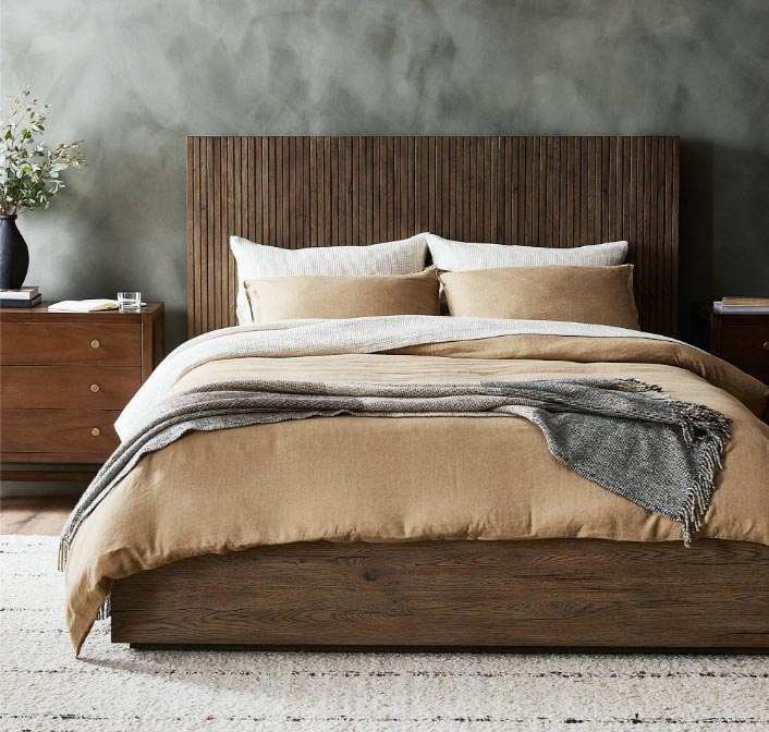 Riverton Slat Platform Bed