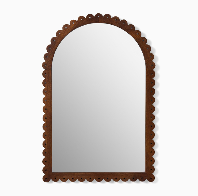 Selene Scallop Arch Mirror2