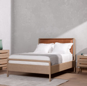 Verona Leather Bed