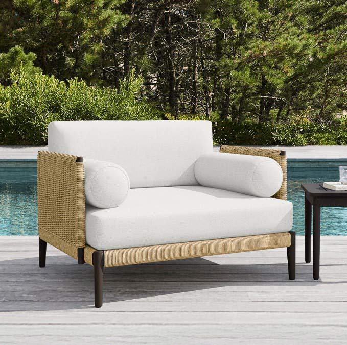 Lounger Chair Mahesa Rotan