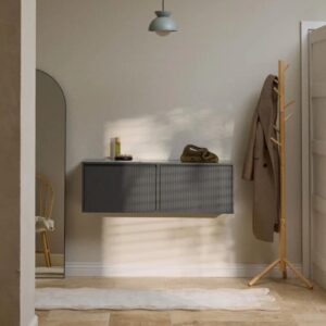 Nero Duo Shoe Rack