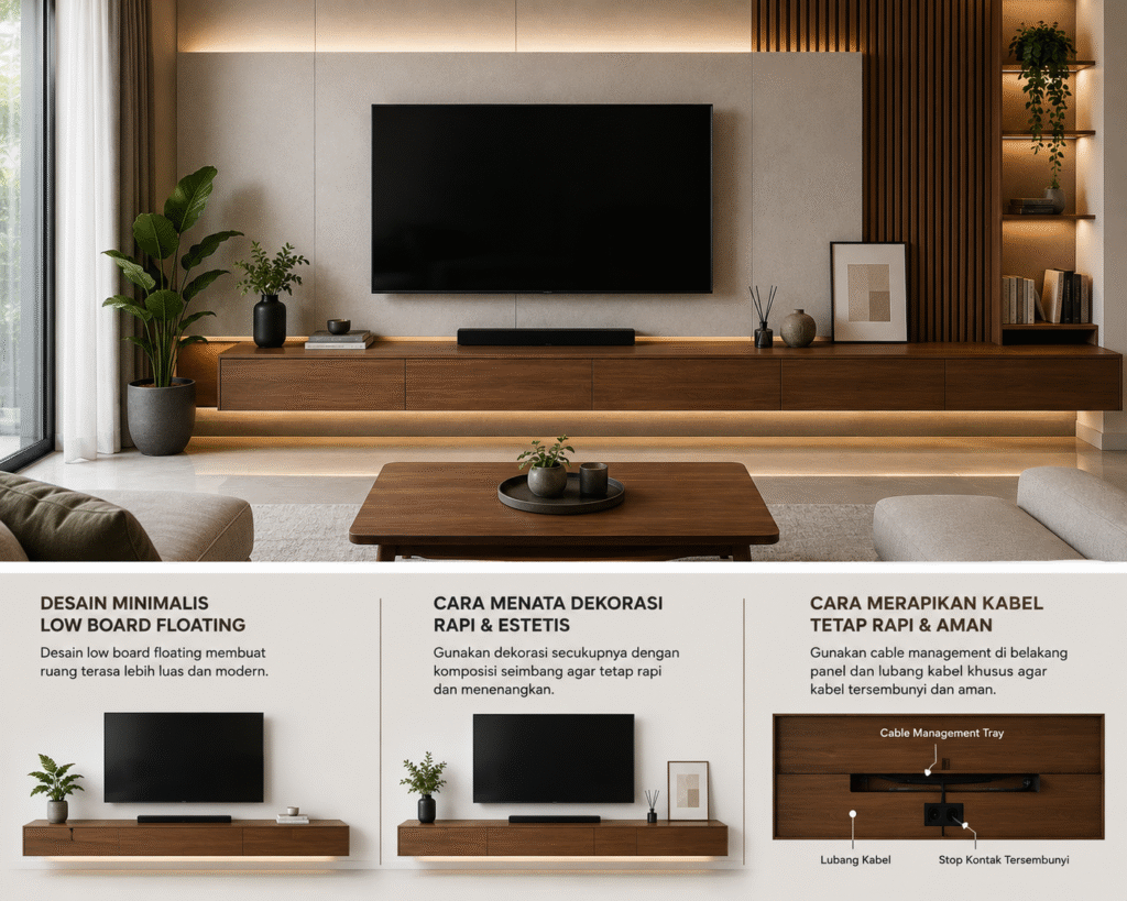 bufet TV minimalis